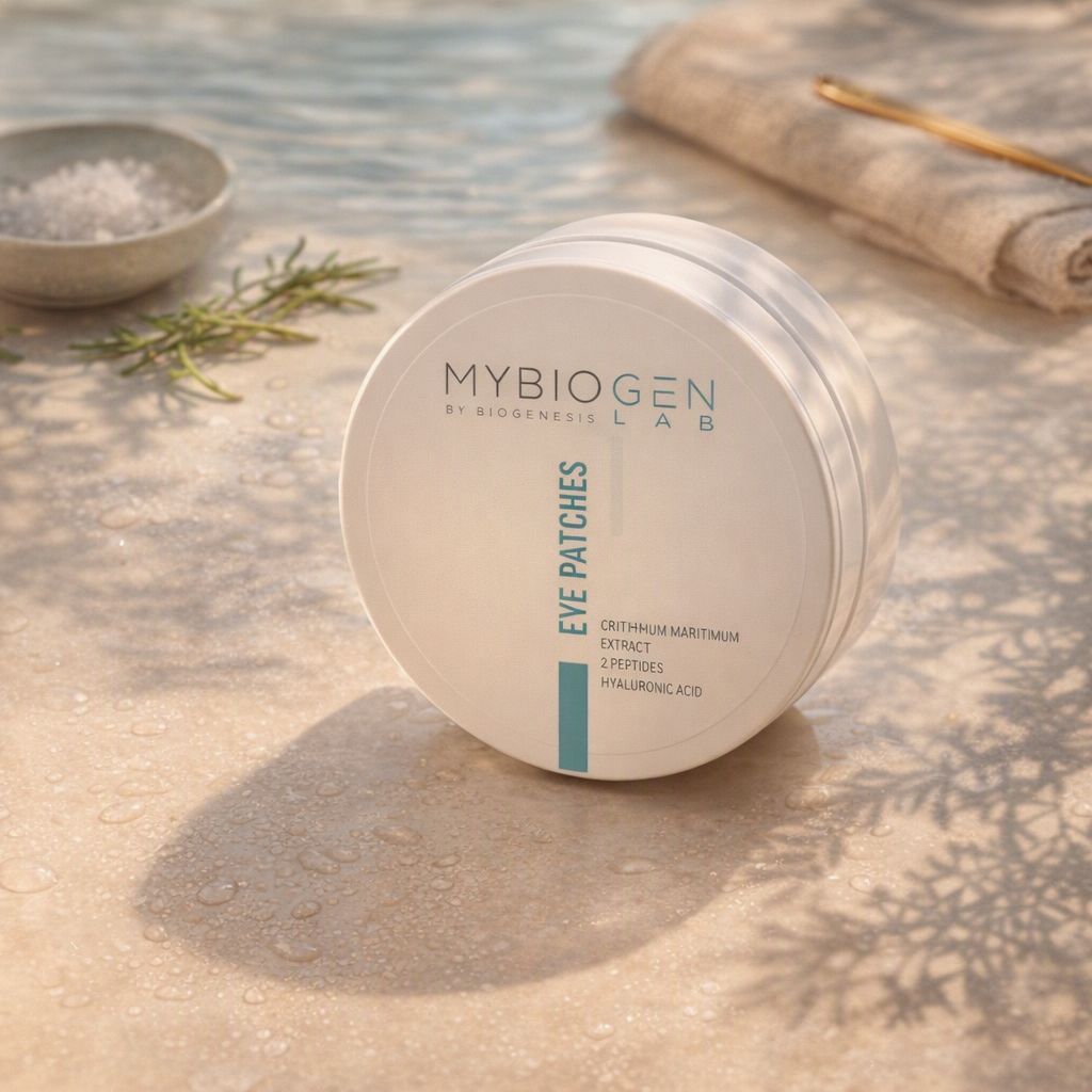 MyBiogen Eye Patches Halophyte — галофитные растворимые патчи для глаз, 30 шт