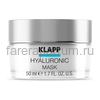 Klapp Hyaluronic Mask Маска "Гиалуроник" 50 мл.