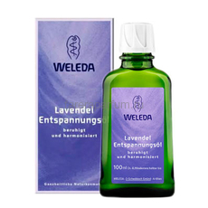 Weleda Лаванда масло для тела расслабляющее 100 мл.