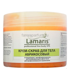 Lamaris Крем-скраб для тела абрикосовый 350 гр.