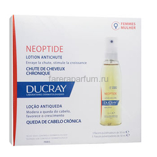 Ducray Неоптид лосьон от выпадения волос для женщин 3*30 мл.