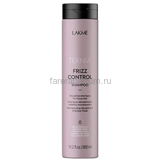 Lakme Frizz Control Бессульфатный дисциплинирующий шампунь для вьющихся волос 300 мл., Средства: Шампунь, Обьём: 300 мл.