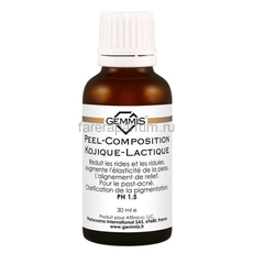 Gemmis Peel-Composition Kojique-Lactique. PH 1.5 Коевая-молочная пил-композиция 30 мл.