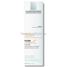 LA ROCHE-POSAY PURE VITAMIN C LIGHT Крем-филлер для заполнения морщин для нормальной и комбинированной кожи, 40 мл, изображение 2