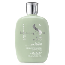 Alfaparf SDL Scalp Purifying Low Shampoo Очищающий шампунь 250 мл.