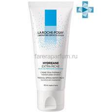LA ROCHE-POSAY HYDREANE Riche Увлажняющий крем для чувствительной кожи, склонной к сухости, 40 мл