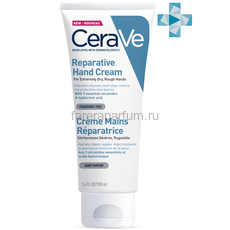 CeraVe Восстанавливающий крем для рук для очень сухой кожи, 100 мл, Средства: Крем, Обьём: 100 мл.