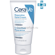 CeraVe Восстанавливающий крем для рук для очень сухой кожи, 50 мл, Средства: Крем, Обьём: 50 мл.