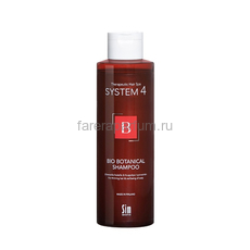 System 4 Bio Botanical Shampoo B Био Ботанический шампунь против выпадения волос 500 мл., Средства: Шампунь, Обьём: 500 мл.