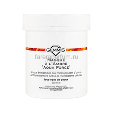Gemmis Masque à L'Ambre "Aqua Force" Янтарная маска Аква Форс 250 мл.