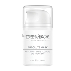 Demax Absolute mask Vitamin C + White Flowers Мультивитаминная маска для глаз "Витамин С и белые цветы" 50 мл.