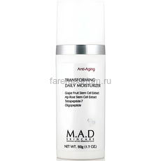M.A.D Skincare Transforming Daily Moisturizer, Увлажняющий дневной крем предупреждающий старение кожи 50 гр.