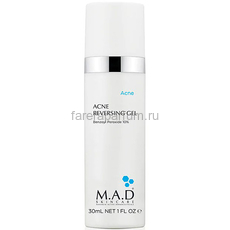 M.A.D Skincare Acne Reversing Gel 10%, Гель с 10% бензоил пероксидом для кожи с выраженными признаками АКНЕ рН 5,0 30 мл.