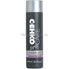 C:EHKO CARE prof. Шампунь для жестких и непослушных волос, 250 мл, Средства: Шампунь, Обьём: 250 мл.