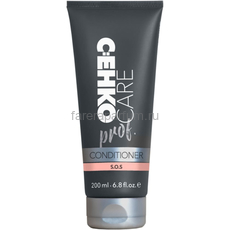 C:EHKO CARE prof. Кондиционер S.O.S. для осветленных, обесцвеченных и вьющихся волос, 200 мл, Средства: Кондиционер, Обьём: 200 мл.