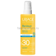 Uriage Барьесан SPF30 Невидимый спрей 200 мл.