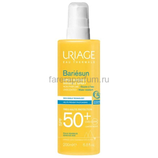 Uriage Барьесан SPF50+ Спрей без ароматизаторов 200 мл.
