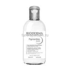Bioderma Пигментбио Осветляющая и очищающая мицеллярная вода H2O 250 мл.