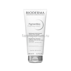 Bioderma Пигментбио Осветляющий и очищающий крем 200 мл.