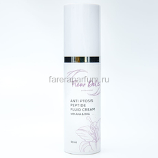 Fleur DeLis Anti Ptosis Peptide Fluid Cream with AHA & BHA Лифтинговый крем-флюид для всех типов атоничной кожи лица, шеи и декольте 75 мл., Средства: Крем-флюид, Обьём: 75 мл.