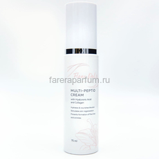 Fleur DeLis Multi-Peptid Cream with Hyaluronic Acid and Collagen Мультипептидный крем для лица с гиалуроновой кислотой и коллагеном 75 мл., Средства: Крем, Обьём: 75 мл.