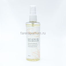 Fleur DeLis Anti Acne Gel AHA-BHA & Zn Очищающий гель для проблемной кожи с AHA-BHA и цинком 100 мл.