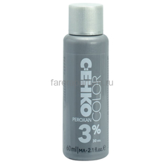 C:ENKO Peroxan 3% Пероксан 3%, 60 мл, Средства: Окислитель, Обьём: 60 мл., Вариант: 3%