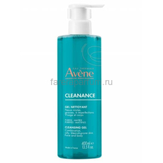 Avene Cleanance Очищающий матирующий гель 400 мл., Средства: Гель, Обьём: 400 мл.