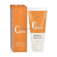 Anna Lotan Lightening Care Double C Мультифруктовый скраб, обогащенный витамином С 70 мл.