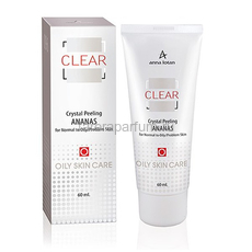 Anna Lotan Clear Ananas Crystal Peeling Кристаллический пилинг для всех типов кожи 60 мл.