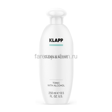 Klapp Clean & Active Tonic With Alcohol Тоник 250 мл.