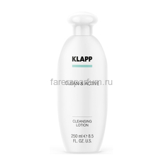 Klapp Clean & Active Cleansing lotion Очищающее молочко 250 мл.