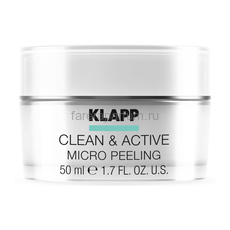 Klapp Clean & Active Micro Peeling Микропилинг 50 мл.