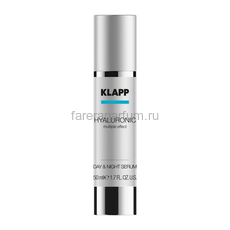 Klapp Hyaluronic Day & Night Serum Сыворотка "Гиалуроник День-Ночь" 50 мл.