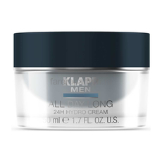 Klapp Men All Day Long - 24h Hydro Emulsion Гидрокрем 24 часа 50 мл.