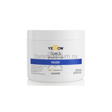 Yellow Ye Curls Mask Маска для интенсивного увлажнения кудрявых и вьющихся волос 500 мл.
