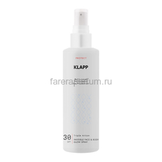 Klapp Sun Protect Multi Level Performance Сияющий спрей для лица и тела SPF30 200 мл.
