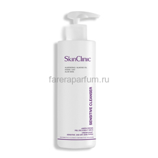SkinClinic Sensitive Cleanser Кремовое мыло с Алоэ-Вера и овсяными хлопьями 250 мл.