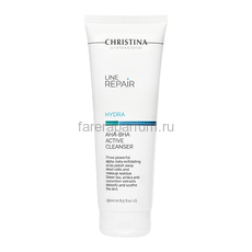 Christina Line Repair Hydra AHA-BHA Active Cleanser Очищающий активный гель с AHA-BHA кислотами 250 мл.