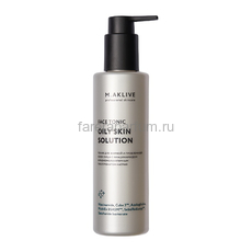 M.Aklive Тоник для лица "Решение для жирной кожи" 400 мл., Средства: Тоник, Обьём: 400 мл.