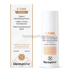 Dermatime C-Time Triple-C Revitalizing Cream Ревитализирующий крем / 3 формы витамина С 50 мл.
