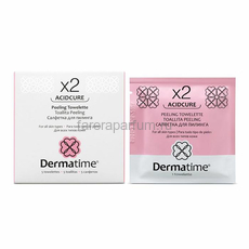 Dermatime Acidcure X2 Peeling Towelette Набор салфеток для пилинга 5 шт.