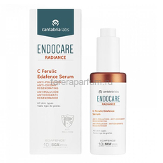 Endocare Radiance C Ferulic Edafence Serum Защитная антиоксидантная регенерирующая сыворотка 30 мл.