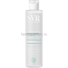 SVR Физиопюр Мицеллярная вода 200 мл., Средства: Мицеллярная вода, Обьём: 200 мл.