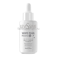 LeviSsime White Pearl Peeling Осветляющий химический пилинг с эффектом сияния 9% 30 мл.