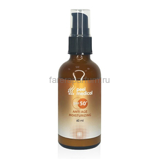 Bio Medical Care Anti age + Moisturizing SPF 50  Антивозрастной увлажняющий солнцезащитный крем SPF50+ 60 мл.
