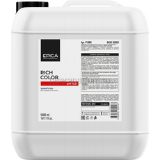 Epica Professional Rich Color Шампунь для окрашенных волос 5000 мл., Средства: Шампунь, Обьём: 5000 мл.
