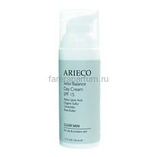 Arieco  Sebo Balance Day Cream SPF 15 Cебобалансирующий дневной крем 50 мл.