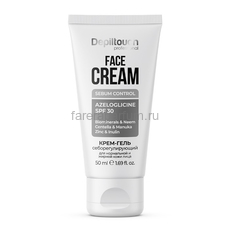 Depiltouch Крем-гель себорегулирующий для нормальной и жирной кожи лица 50 мл.