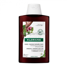 Klorane Шампунь с экстрактом Хинина и органическим экстрактом Эдельвейса 200 мл., Средства: Шампунь, Обьём: 200 мл.